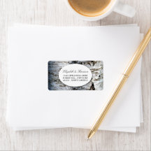 Land Rustic Birch Träd Bröllop