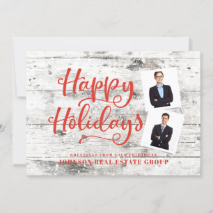 Land Rustic Glad helg   Dagshälsningar Julkort