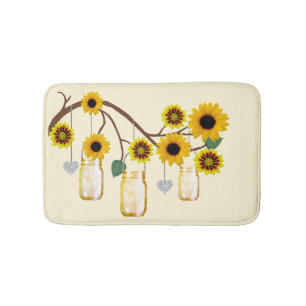 Land Rustic Gult Mason Burk Bath Mat Badrumsmatta