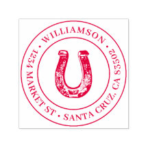 Land Rustic Horseshoe Round Returadress