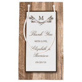 Land Rustic Monogram Gren & Wood Bröllop