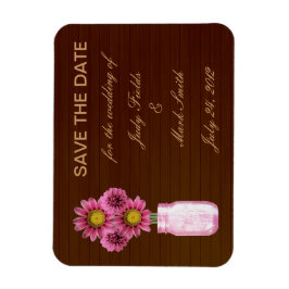 Land Rustic Rosa Mason Burk Spara datum magneter