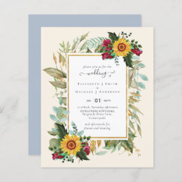 Land Rustic Sunblommor Burgundy Ro Bröllop