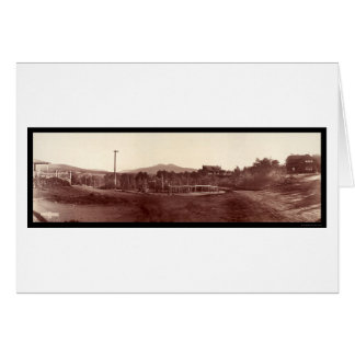Land Scene Tannersville, New York Photo 1898 Hälsningskort