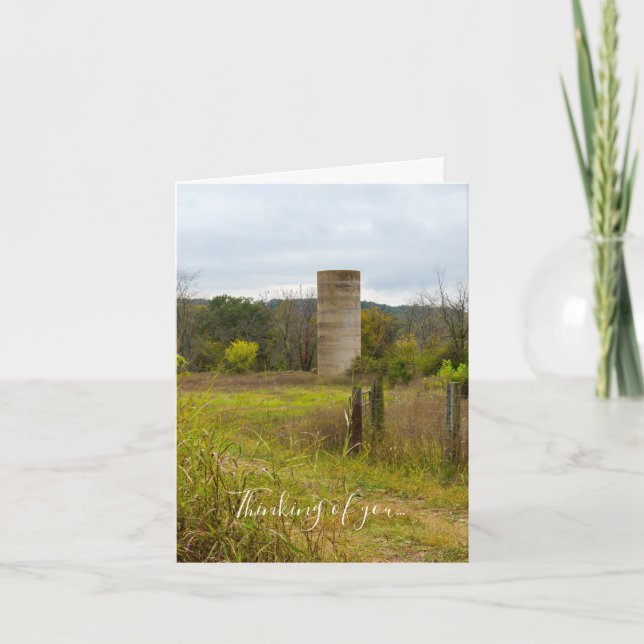 Land Silo tänker på dig Kort (Framsida)