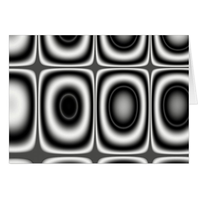 Land sju - Fractal Hälsningskort (Framsidan Horizontal)