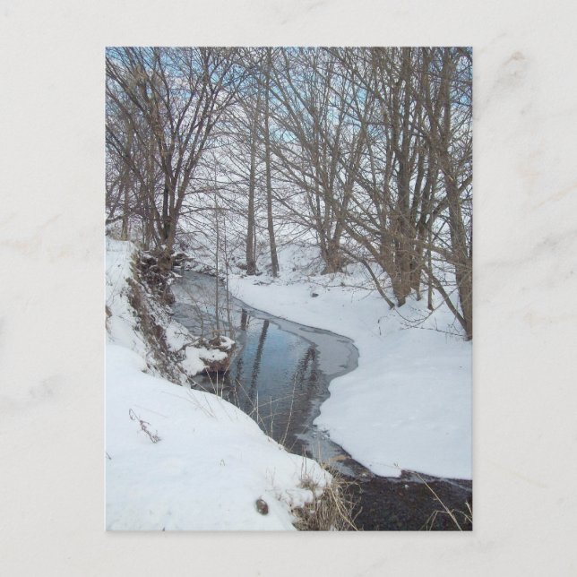 Land Snö Vykort (Framsida)