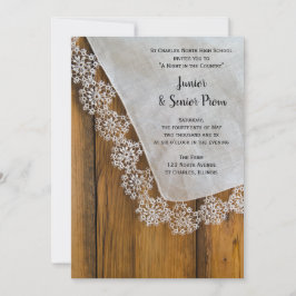 Land Snöre Junior / Senior Prom Inbjudningar