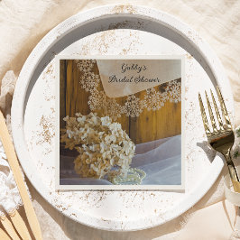 Land Snöre och Flowers Barn Möhippa Pappersservett