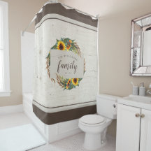 Land Solblommor Rustic Wood Family Namn