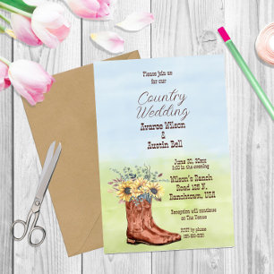 Land Solros och Cowboy Boot