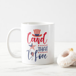 Land som jag Kärlek Kaffemugg