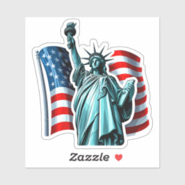 Land som jag Kärlek - Patriotic Klistermärken