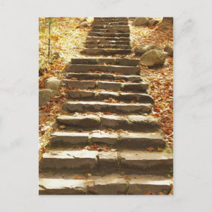 Land Stairway Vykort