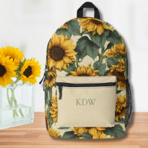 Land Sunblommor Monogram