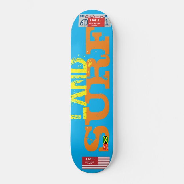 LAND SURFA Skateboard/JMT USA Skateboard (Framsida)