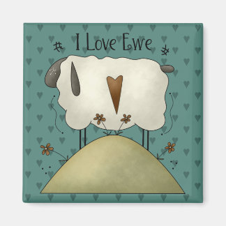Land Sweethearts Magnet