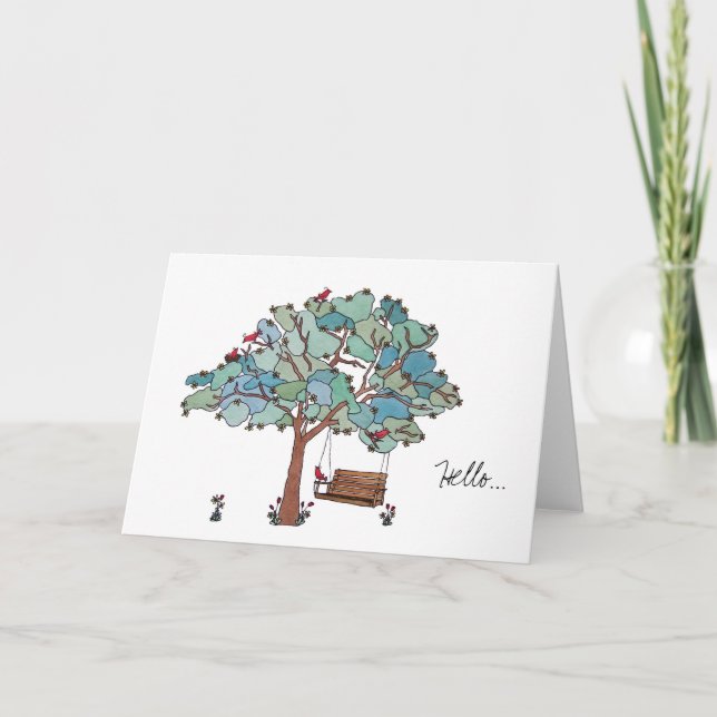 Land Swing, Hej... Kort (Framsida)