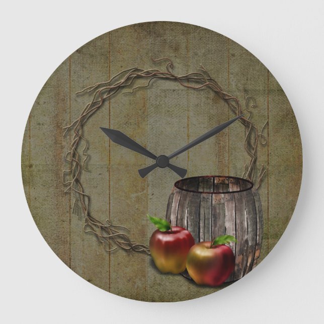 land tar tid på stor klocka (Framsida)