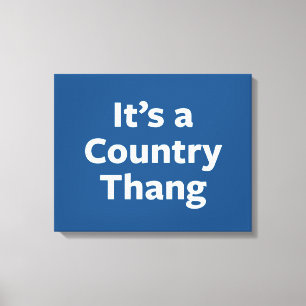 Land Thang Canvastryck