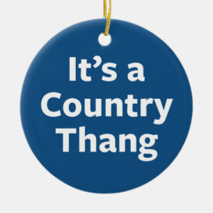 Land Thang Julgransprydnad Keramik