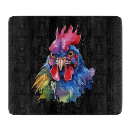 Land Tupp Chicken Watercolor Stil