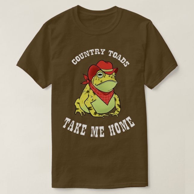 Land-väggar ta mig hem t shirt (Design framsida)