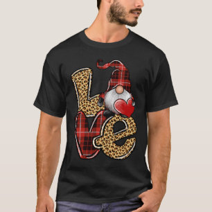 Land Valentindagen Kärlek Leopard Buffalo Play T Shirt
