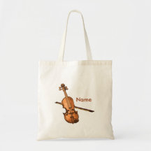 Land Violin Tote Bag