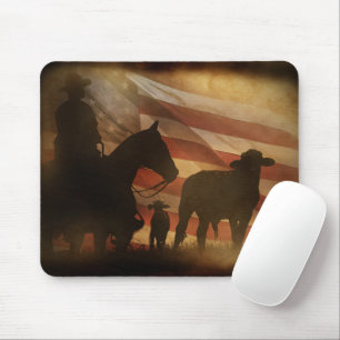 Land Western Cowboy and Horse Musmatta