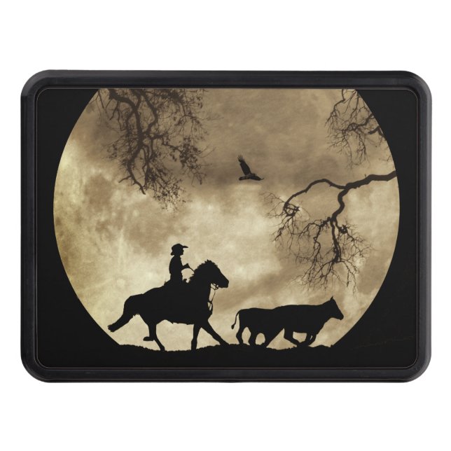 Land Western Cowboy Dragkroksskydd (Framsidan)