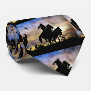 Land Western Cowboy Steer Roping Slips