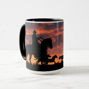 Land Western Cowboyroundup Mugg