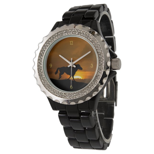 Land Western Cowgirl  Armbandsur (Vinklad)