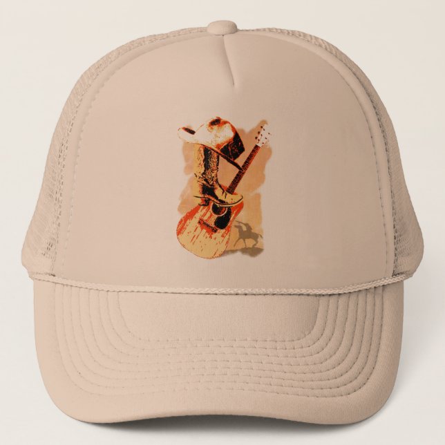 Land Western Hat Truckerkeps (Framsida)