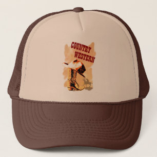 Land Western Hat Truckerkeps