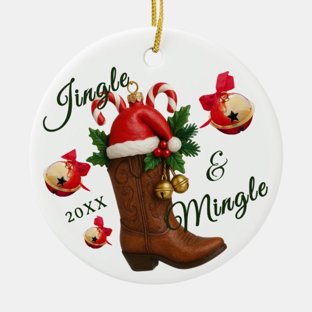 Land Western jingle & Mingle Ornament (Framsidan)