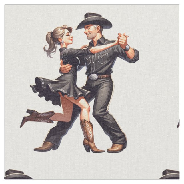 Land Western par Dancing Tyg (Närbild)