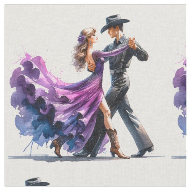 Land Western par Dancing Tyg (Närbild)