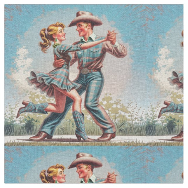 Land Western par Dancing Tyg (Närbild)