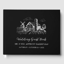 Land Westerna Barn Bröllop Gästböcker