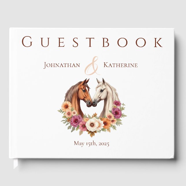 Land Westerna hästar Gästböcker (Framsida)