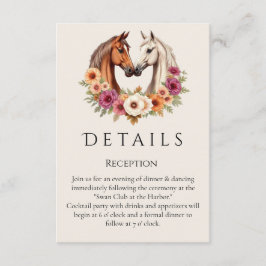 Land Westerna hästar Tilläggskort