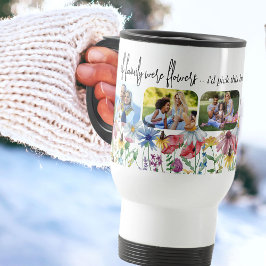 Land Wildblomma 5-foto om familjen var blommor Resemugg