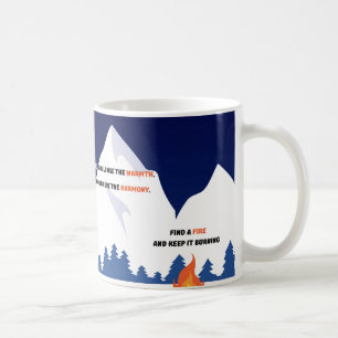 Land Winter - Heathers Mannequin Quote Kaffemugg