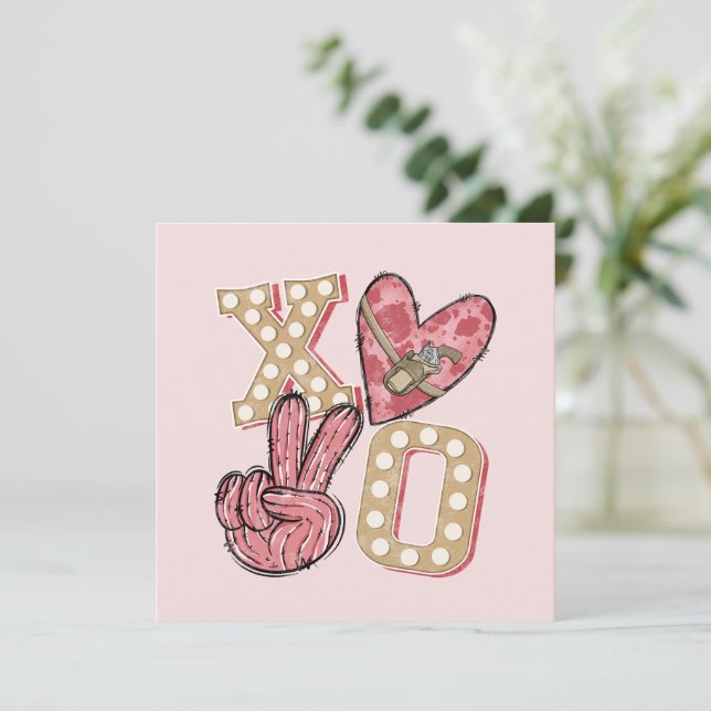 Land XOXO - Vilda western Kärlek (Stående Fram)