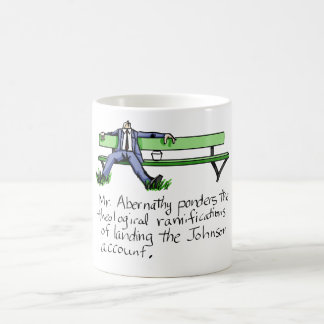 Landa det Johnson kontot - muggen! Kaffemugg