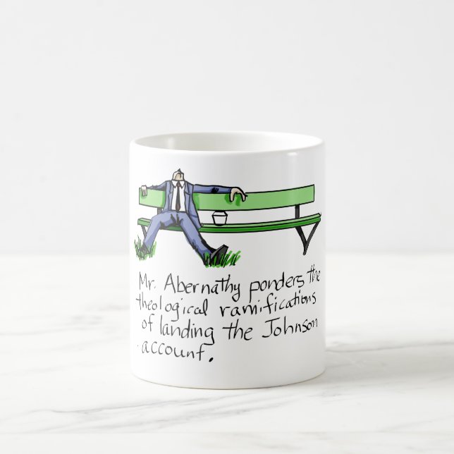 Landa det Johnson kontot - muggen! Kaffemugg (Center)