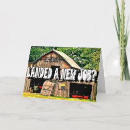 LANDADE ett JOBB, kort