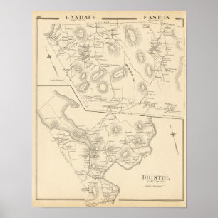 Landaff Easton, Bristol Poster